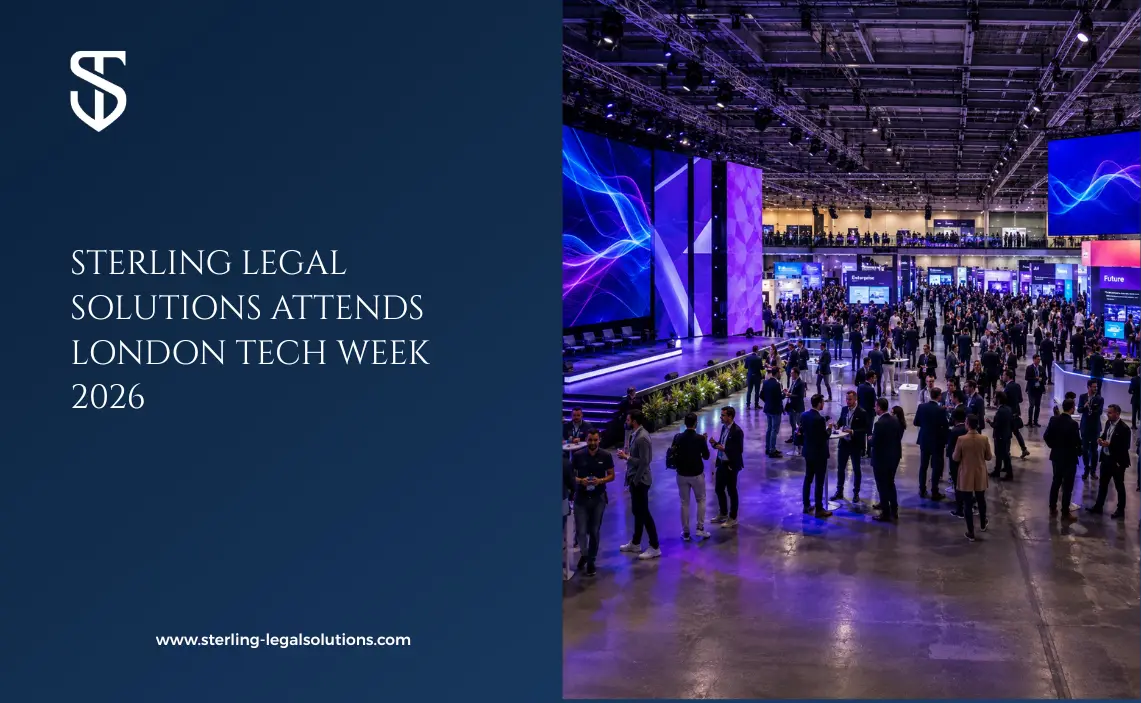 Sterling Legal Solutions Attends London Tech Week 2026