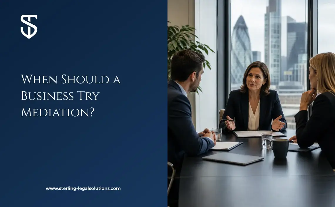 When Should a Business Try Mediation?