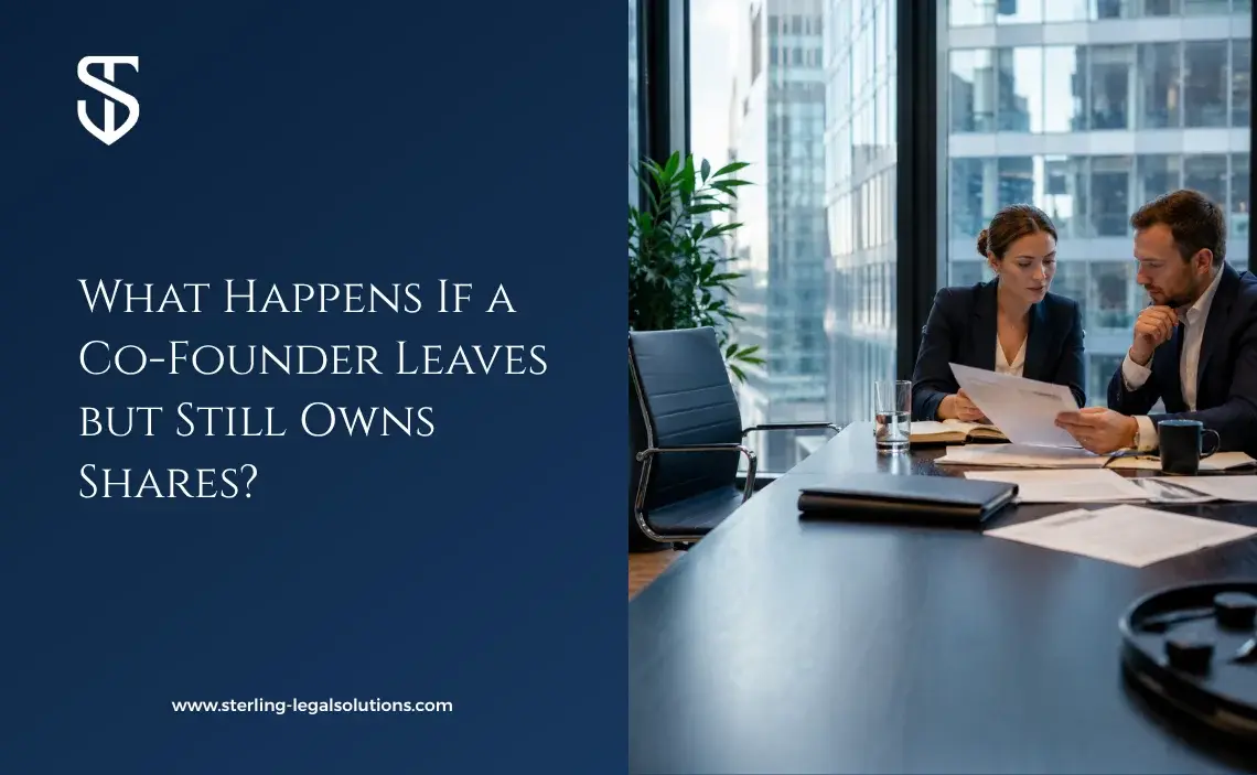 What Happens If a Co-Founder Leaves but Still Owns Shares?