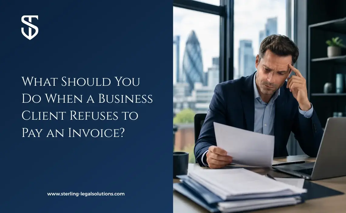 What Should You Do When a Business Client Refuses to Pay an Invoice?
